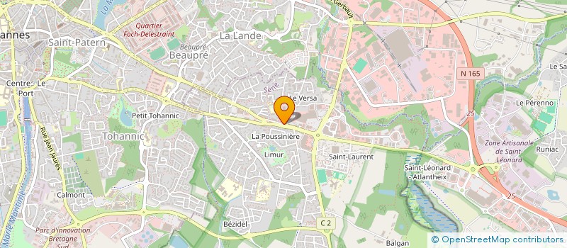 localisation de l'entreprise CARTE GRISE 56  SENE