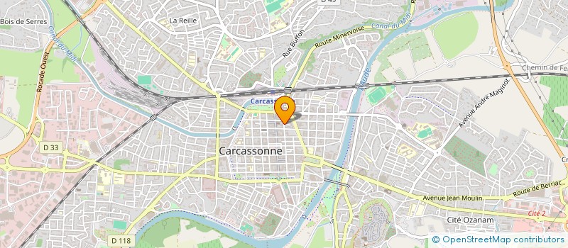 localisation de l'entreprise CARTE GRISE CARCASSONNE  CARCASSONNE