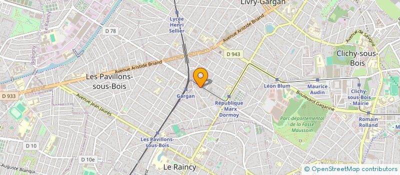 localisation de l'entreprise CARTE GRISE SECONDE à LIVRY-GARGAN