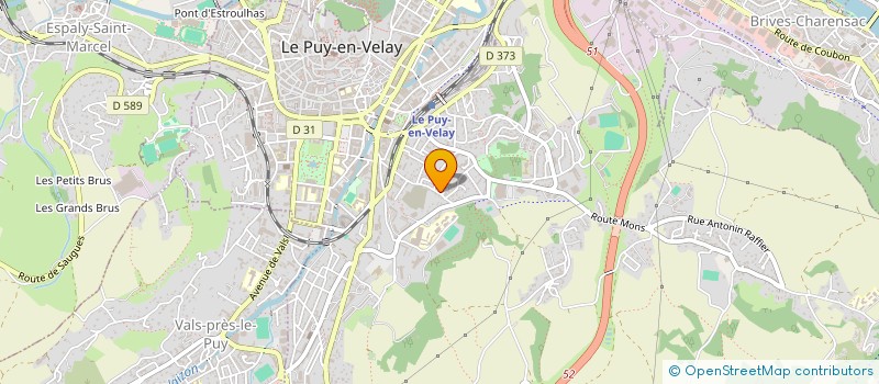 localisation de l'entreprise CARTE IMPACT à VALS-PRES-LE-PUY