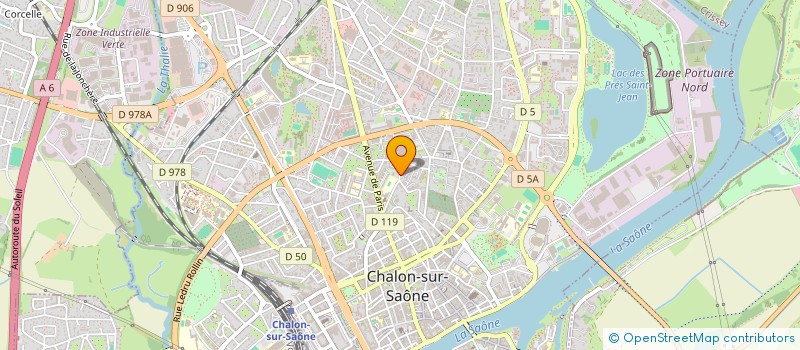 localisation de l'entreprise CARTE SD  CHALON-SUR-SAONE