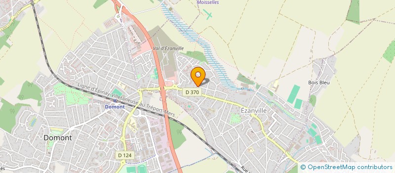 localisation de l'entreprise CARTE VERTE ENVIRONNEMENT à EZANVILLE