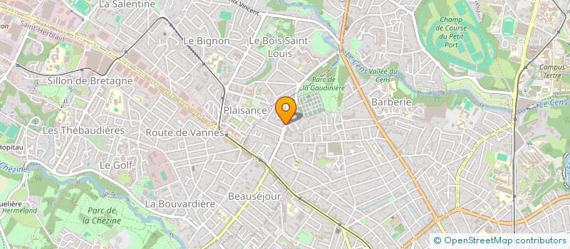localisation de l'entreprise CARTEAU POPULU à NANTES