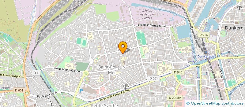 localisation de l'entreprise CARTECH à DUNKERQUE