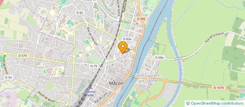localisation de l'entreprise CARTECO à MACON