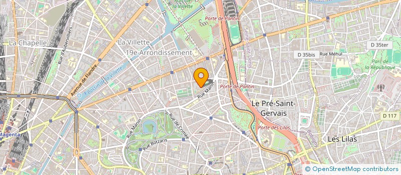 localisation de l'entreprise CARTEL COMMUNICATION à PARIS
