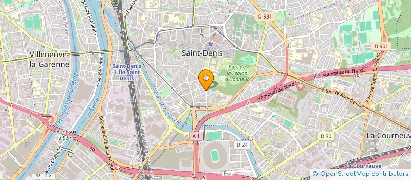 localisation de l'entreprise CARTEL DE BELLEVILLE à SAINT-DENIS