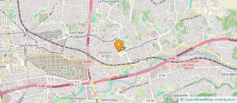 localisation de l'entreprise CARTEL DES ARTS à MARSEILLE
