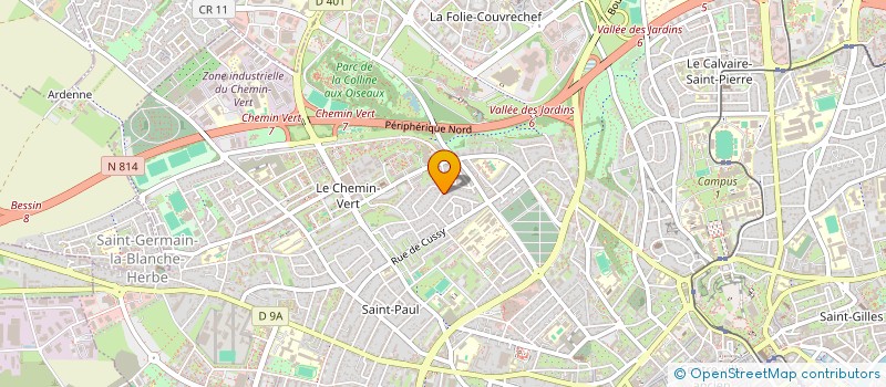 localisation de l'entreprise CARTEL PRODUCTION à CAEN