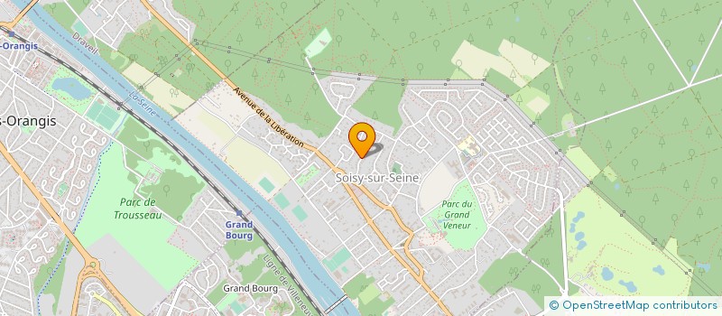 localisation de l'entreprise CARTEL SAS CONSEIL ET AFFICHAGE  GUJAN-MESTRAS