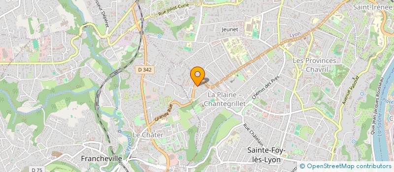 localisation de l'entreprise CARTELLIER  SAINTE-FOY-LES-LYON