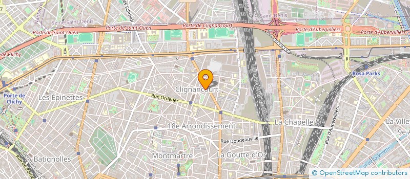 localisation de l'entreprise CARTER GOODMAN PRODUCTION  PARIS