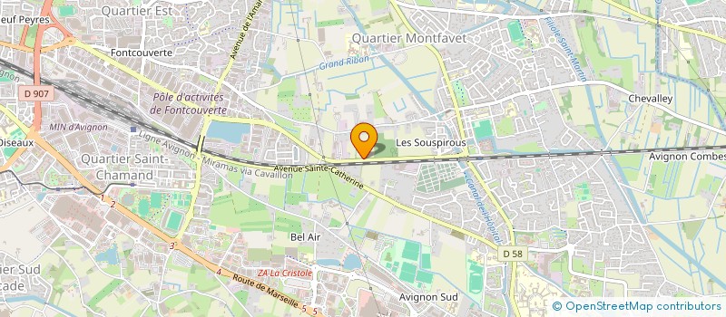 localisation de l'entreprise CARTER.N  AVIGNON