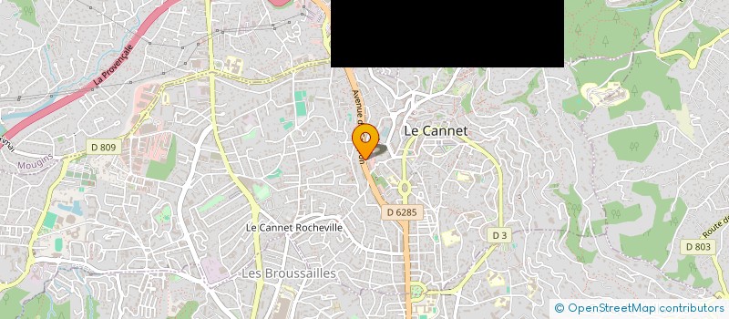 localisation de l'entreprise CARTER & WHITE  CANNES