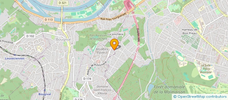 localisation de l'entreprise CARTERET-NEPTUNE  CELLE-SAINT-CLOUD (LA)