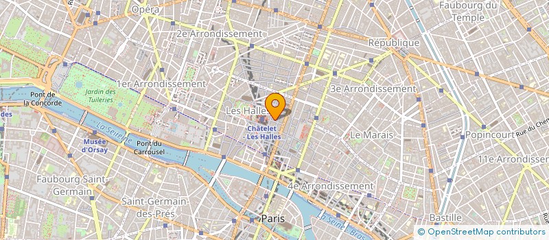 localisation de l'entreprise CARTERIE DE PARIS à PARIS