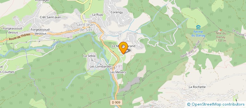 localisation de l'entreprise CARTERON CONSEILS  SAINT-JEAN-DE-SIXT