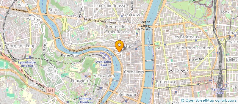 localisation de l'entreprise CARTERON ET COMPAGNIE  LYON