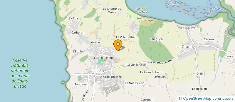 localisation de l'entreprise CARTERON ET COMPAGNIE SA à HILLION