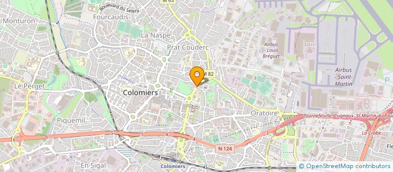 localisation de l'entreprise CARTES EUROPE EXPRESS à COLOMIERS
