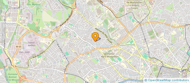 localisation de l'entreprise CARTES GRISES SERVICES à MONTPELLIER