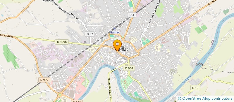 localisation de l'entreprise CARTES SUR TABLE & CIE  GAILLAC