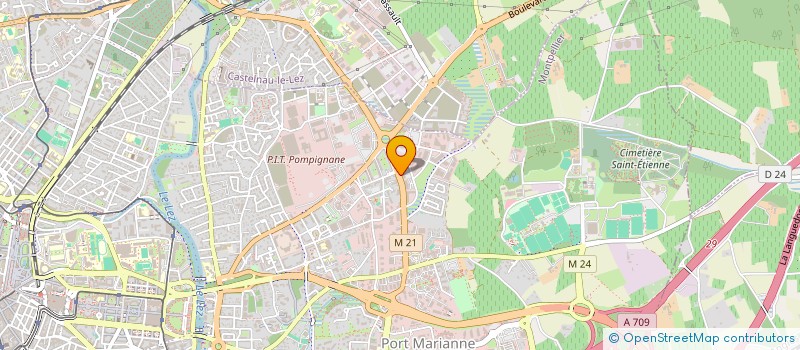localisation de l'entreprise CARTESIA AVOCATS à MONTPELLIER