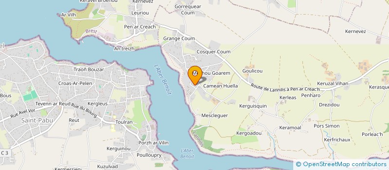 localisation de l'entreprise CARTHAGE  LANNILIS