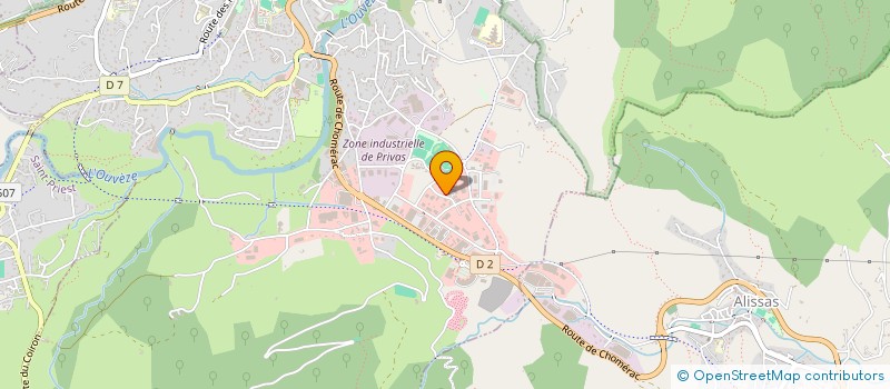 localisation de l'entreprise CARTHAGE  PRIVAS