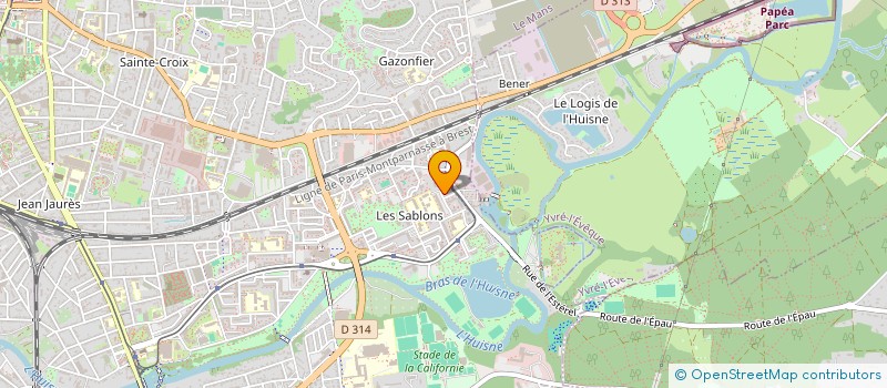 localisation de l'entreprise CARTHAGE  LE MANS