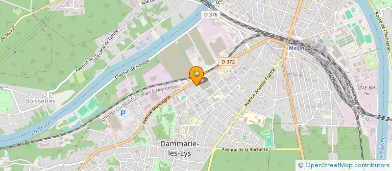 localisation de l'entreprise CARTHAGE.TECH à DAMMARIE-LES-LYS