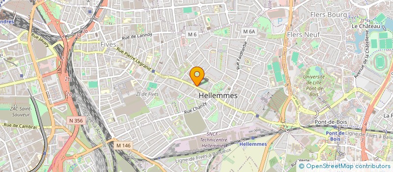 localisation de l'entreprise CARTHAGO à LILLE