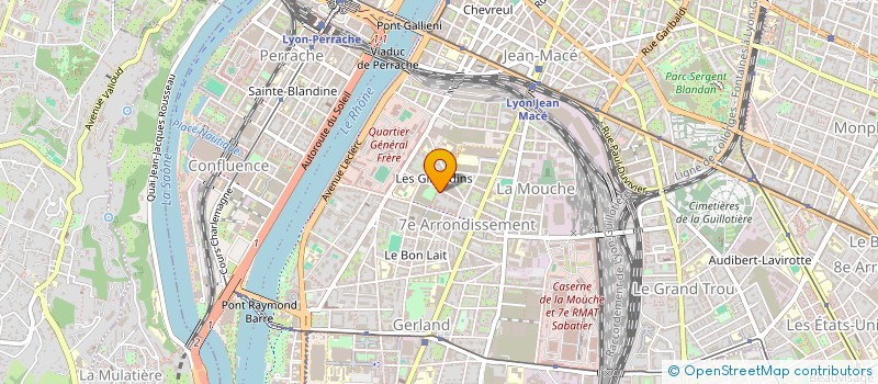 localisation de l'entreprise CARTHERA à LYON