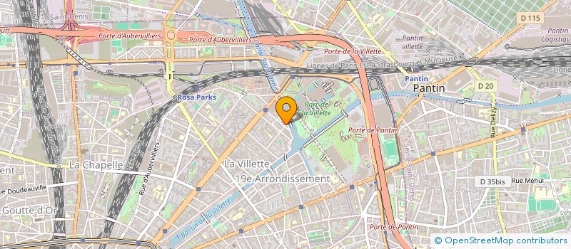 localisation de l'entreprise CARTHESIS  PARIS