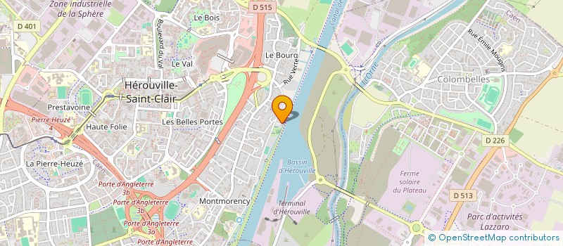 localisation de l'entreprise CARTHEV à HEROUVILLE-SAINT-CLAIR