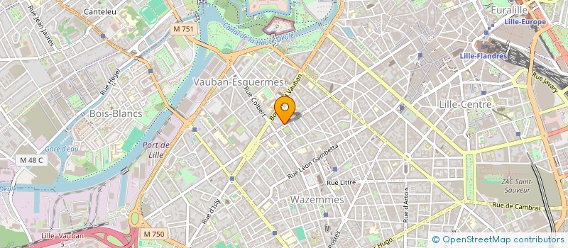 localisation de l'entreprise CARTHIE D AFRIQUE à LILLE