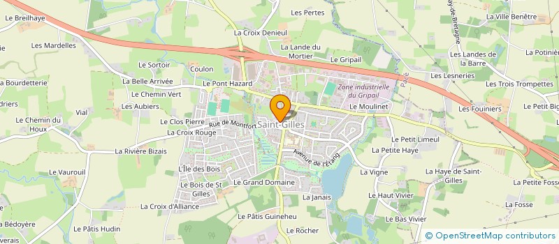 localisation de l'entreprise CARTIER IMMO  SAINT-GILLES