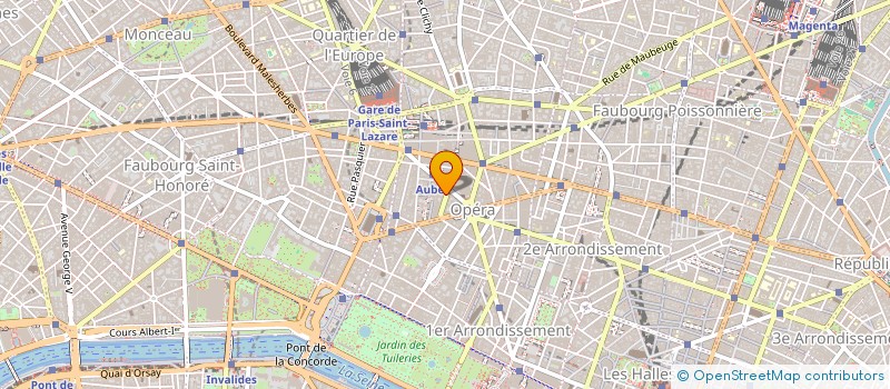 localisation de l'entreprise CARTIER-LEVY & ASSOCIES  PARIS