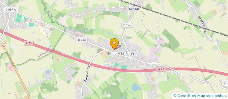 localisation de l'entreprise CARTIMMO  BEUVRY-LA-FORET