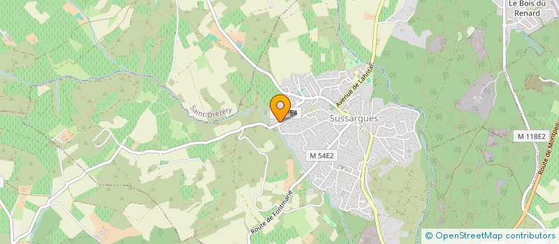 localisation de l'entreprise CARTOCLIC  SUSSARGUES