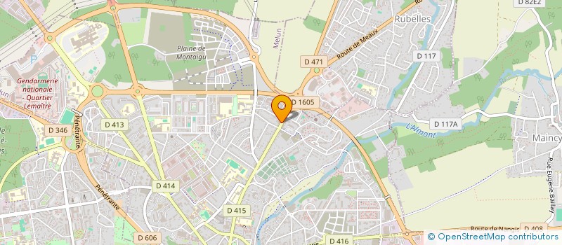 localisation de l'entreprise CARTODETECT SERVICES à MELUN