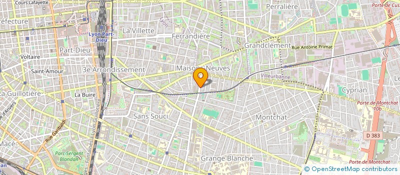 localisation de l'entreprise CARTOFORM  LYON