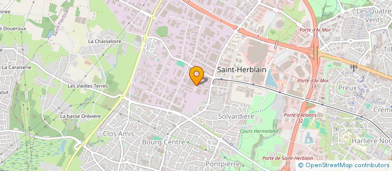 localisation de l'entreprise CARTOGRAPHIX à SAINT-HERBLAIN