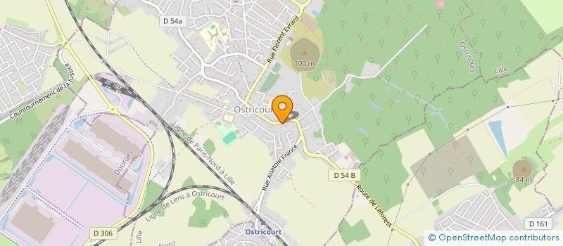 localisation de l'entreprise CARTOHAB  OSTRICOURT