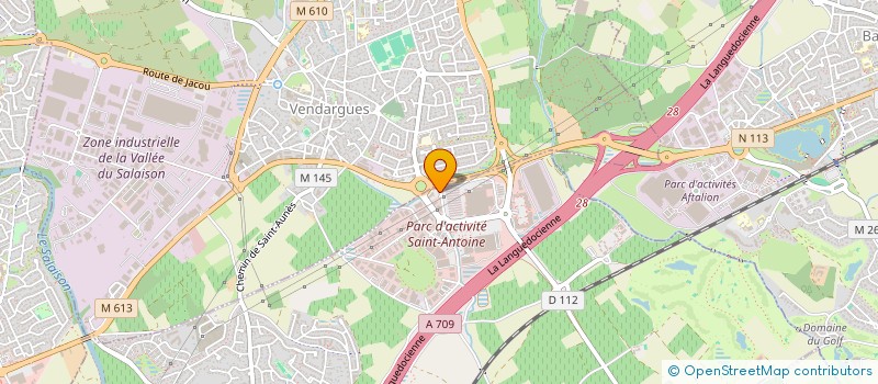 localisation de l'entreprise CARTOLIA  SAINT-AUNES