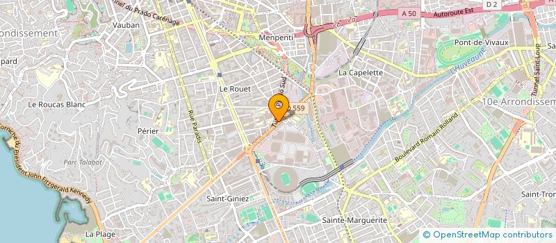 localisation de l'entreprise CARTON IMPRIM VIEILLE CHAPELLE à MARSEILLE