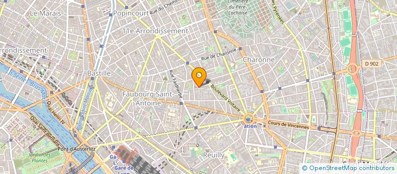 localisation de l'entreprise CARTON JAUNE DESIGN  PARIS