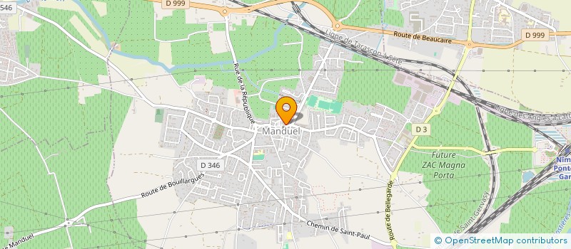 localisation de l'entreprise CARTON-MAURIN  MANDUEL