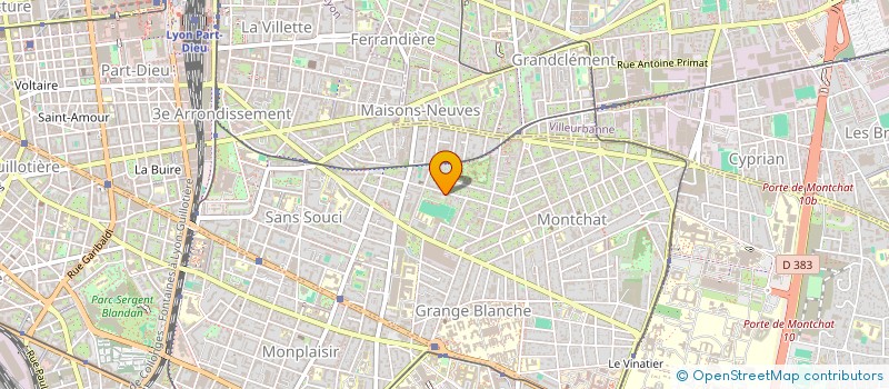 localisation de l'entreprise CARTON-MOUCHOTTE  LYON