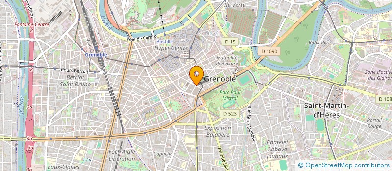 localisation de l'entreprise CARTON-PATE HOUSE MASTER RECORDS à GRENOBLE